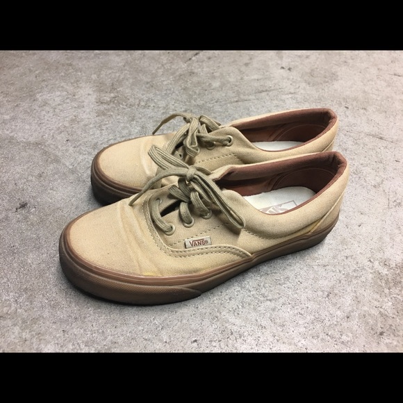 tan gum sole vans